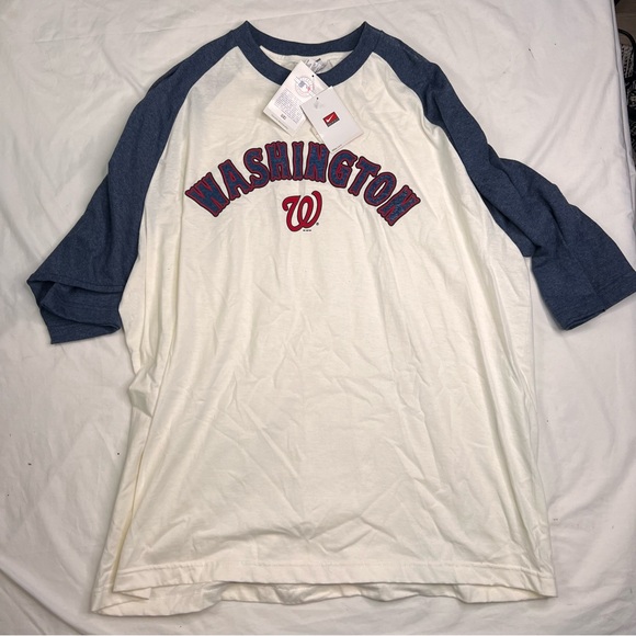 Nike MLB Other - NEW Nike Washington Nationals MLB Baseball Team XXL TTG T-Shirt NWT L030824